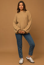 Load image into Gallery viewer, Balloon Sleeve Braid Sweater
